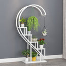Breeins Indoor Arc Plant Stand with Shelves