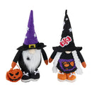 2 Pack Halloween Faceless Gnome Decor