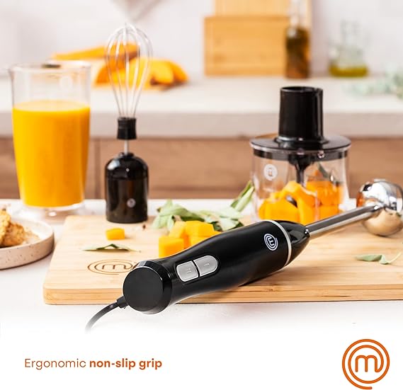 MasterChef Hand Blender in Set including Blending Stick, Electric