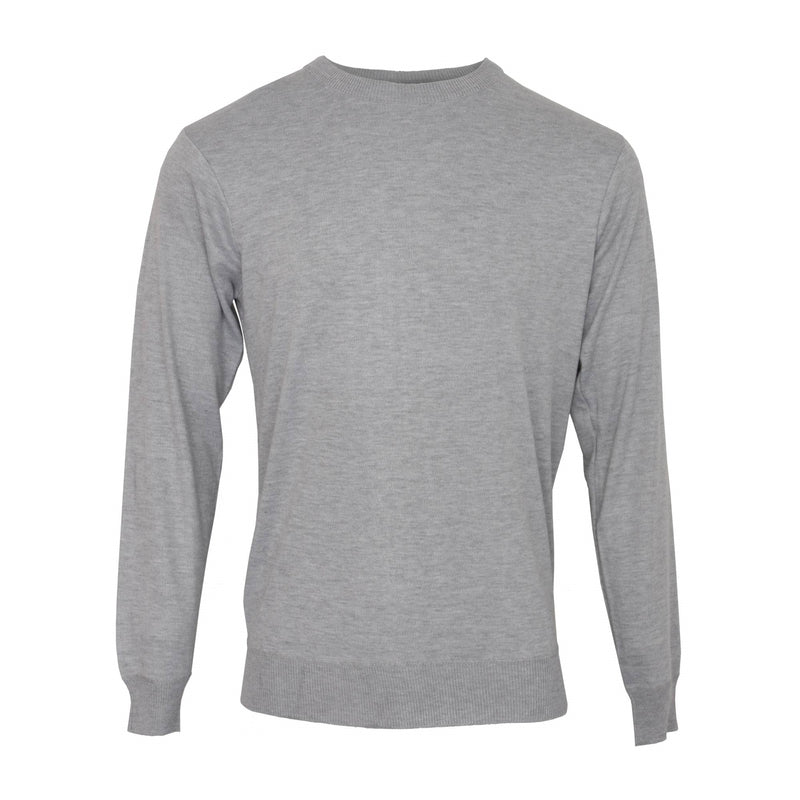 Hutson Harbour Crew Neck Jumper - Grey