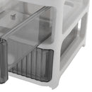 Lifeideas 4 Drawer Transparent Desktop Organizer