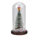 Lifeideas LED Glass Dome Christmas Tree Tabletop Decoration