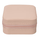 Sheonly Portable Small Faux Leather Jewellery Box
