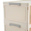 4/5/6-Tier Foldable Shoe Cabinet With Wheels