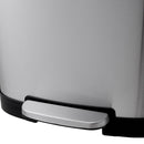 Lifeideas 50L Stainless Steel Step Open Trash Can
