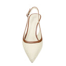 Slingback Pointed Closed Toe Heels Pumps Sandals