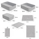 Lifeideas 7Pcs Packing Cubes Clothes Bag Set