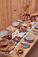 Eldon Set of Four Ribbed Wine Glasses