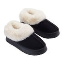 Closed Toed Fleece-Lined Slippers