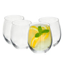 Ada Set Of 4 Small Crystal Tumblers
