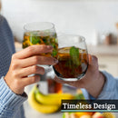 Ada Set Of 4 Small Crystal Tumblers