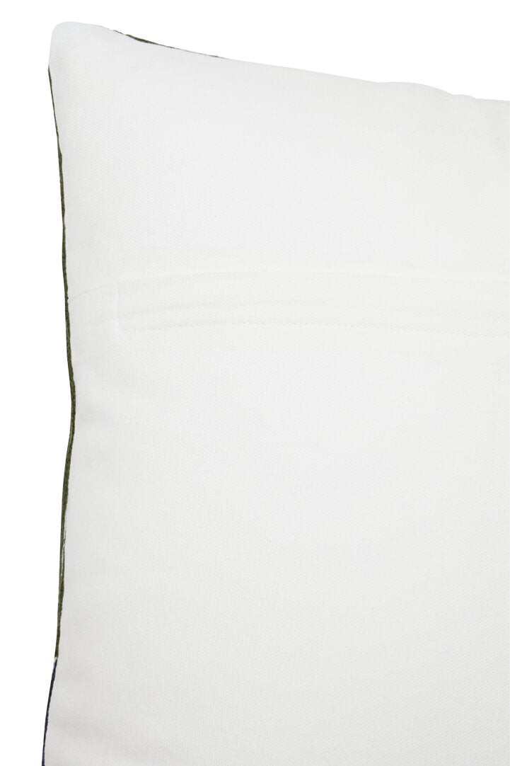 Bosie Ozella Green And White Cushion