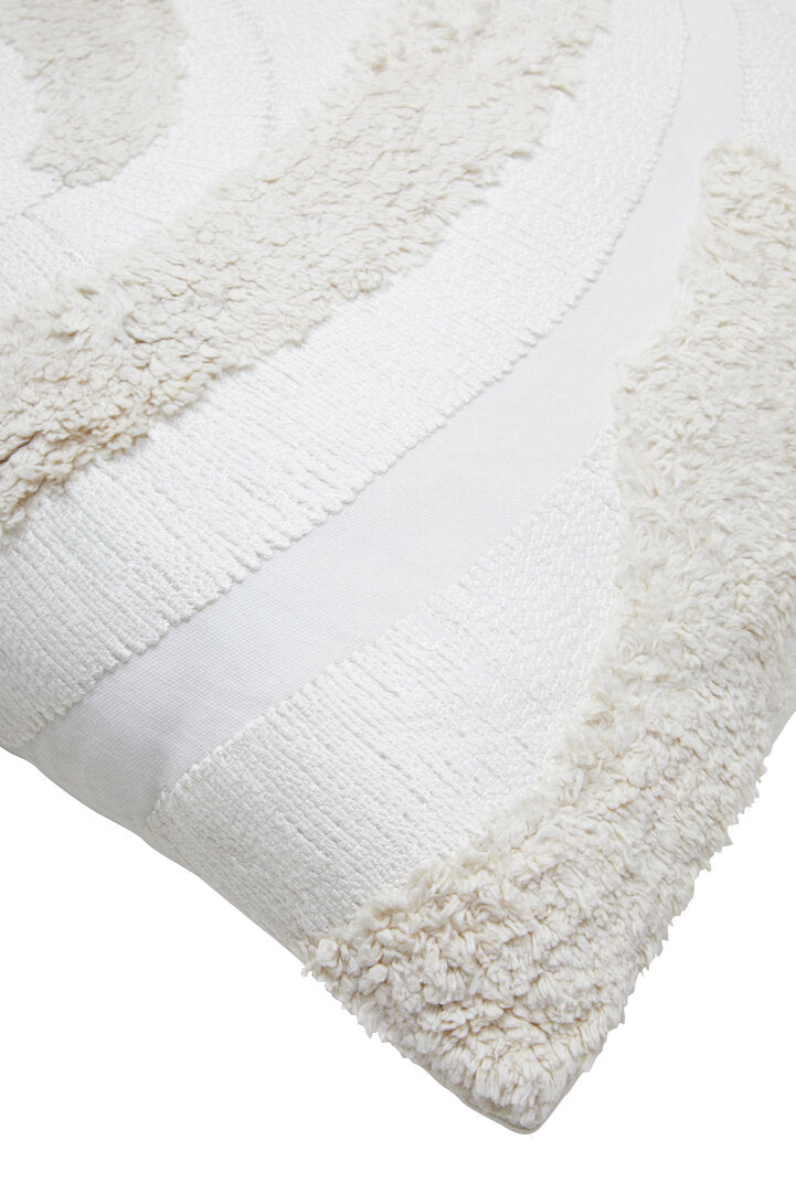 Bosie Ozella Cream Textured Cushion