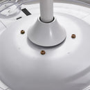 Cottonfy UK Dimmable Ceiling Fan Light with Remote and Retracted Blades