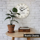 Home Sweet Home Wall Clock 34cm