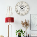 Home Sweet Home Wall Clock 34cm