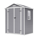 Livingandhome Plastic Outdoor Garden Storage Shed