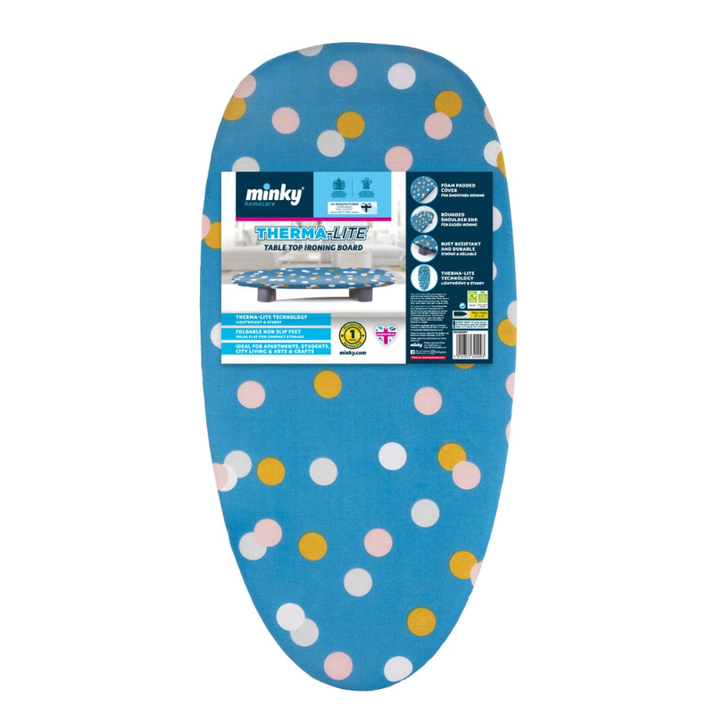 Minky Ironing Board Table Top Therma-Lite - Blue