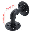 Livingandhome Iron L-Shaped Shelf Brackets Set