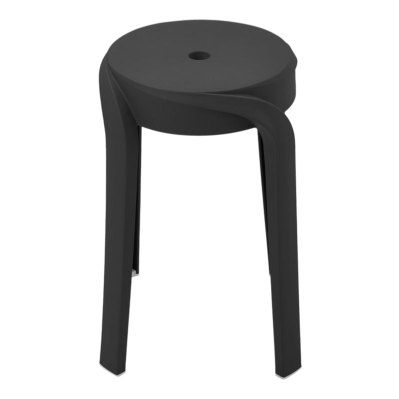 Livingandhome 10 Pack Stackable Plastic Round Stools