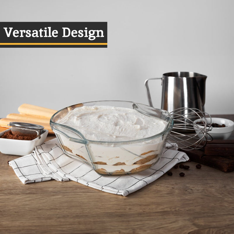 Set Of Three Casserole Dishes