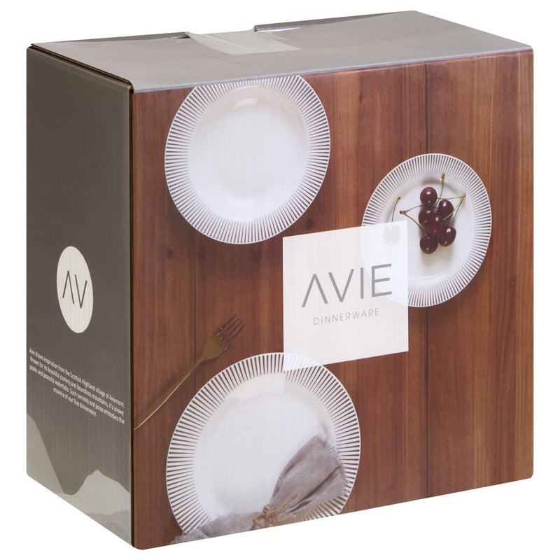 Avie Spoke 12 Piece Dinner Set