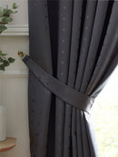 Madison Dobby Square Lined Ring Top Curtains