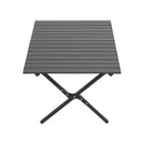 Breeins 90cm/120cm Portable Folding Camping Table with 4 or 6 Chairs
