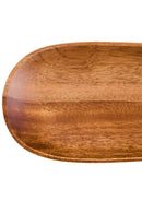 Kora Acacia Wood Medium Oval Serving Dish