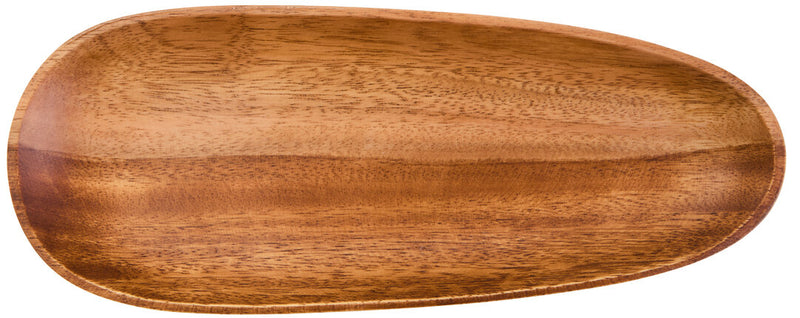 Kora Acacia Wood Medium Oval Serving Dish