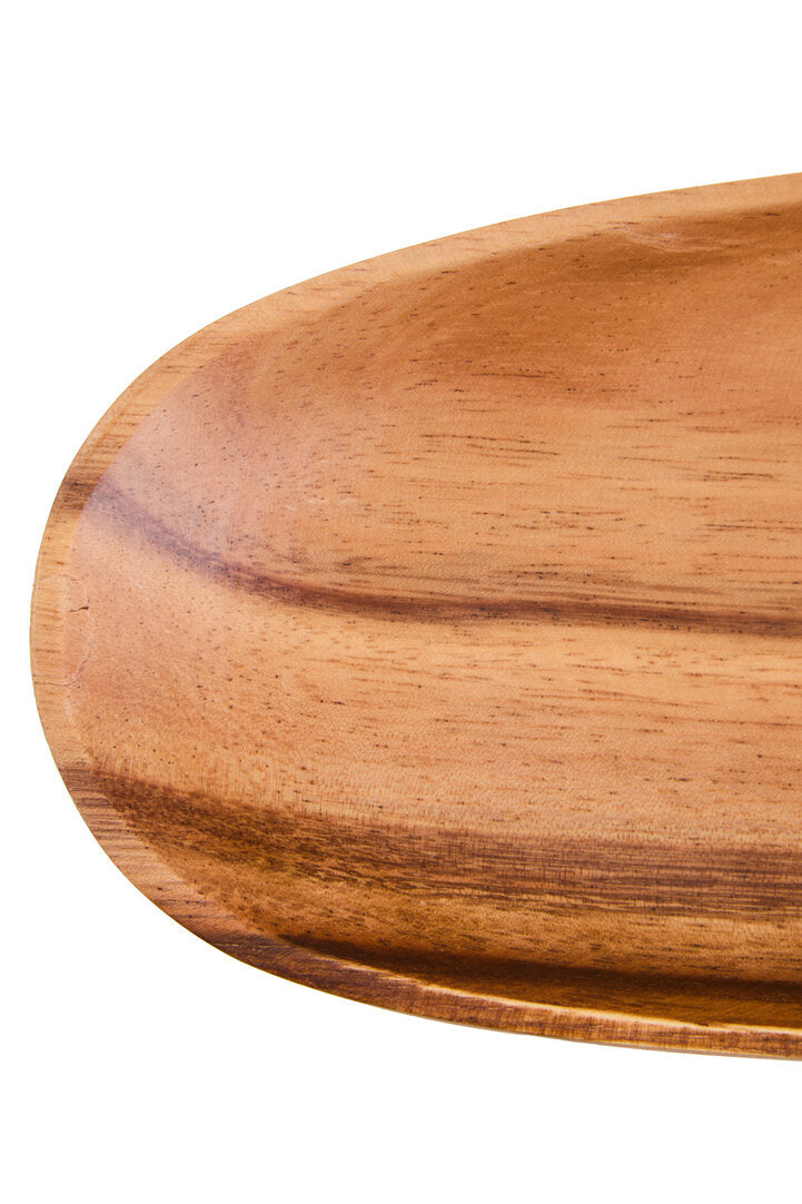 Kora Acacia Small Oval Serving Dish