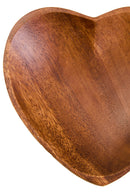 Kora Acacia Heart Shape Serving Dish