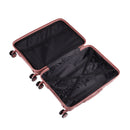 Livingandhome 4PCS Lockable Travel Suitcase Set