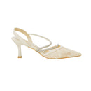 Elegant Slingback Kitten Heels
