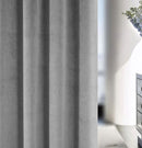 Velvet, Supersoft, 100% Blackout, Thermal (SINGLE) Door Curtain with Tape Top