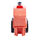 Kidkid Pink Automatic Domino Laying Train Toy with Lights for Kids