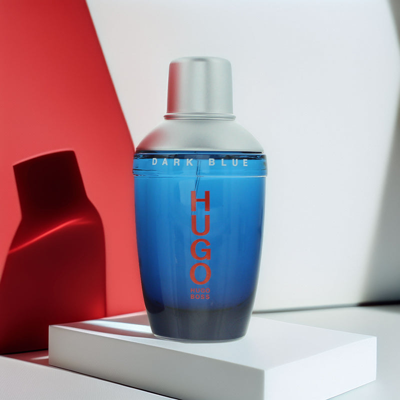 Hugo Boss Dark Blue 75ml Eau De Toilette Mens Fragrance Spray Gift For