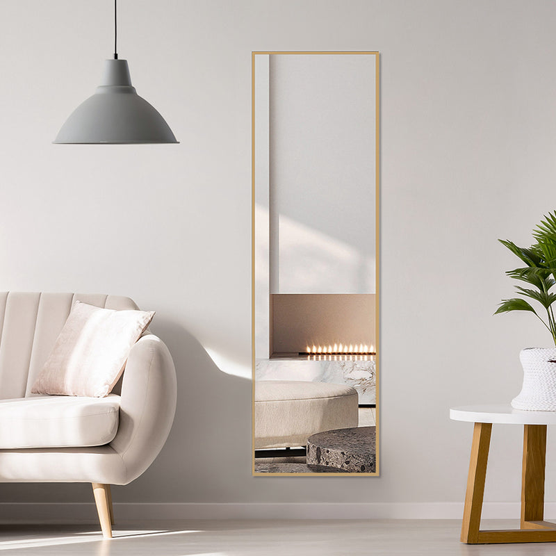 Livingandhome Rectangular Full Length Mirror Freestanding Hanging