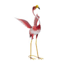 Breeins Metal Flamingo Garden Statue Decoration Ornament