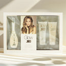 Jennifer Lopez Glow Eau De Toilette 3 Piece Gift Set: Eau De Toilette 50ml - Body Lotion 75ml - Shower Gel 75ml