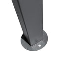 Garden Sanctuary Outdoor Metal Arched Pergola with Shade