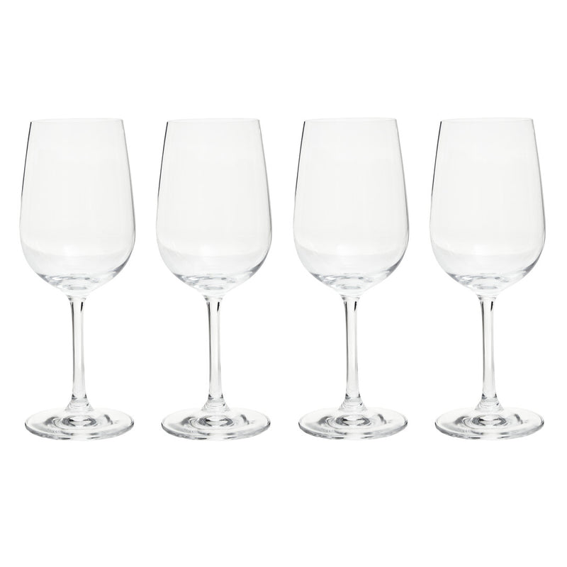 Ada Set of Four Crystal Wine Glasses