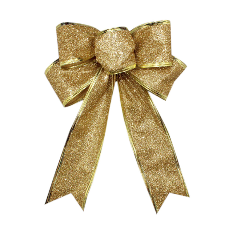 Lifeideas 10-Piece Ribbon Bow Ornaments Set