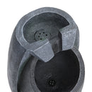 Breeins Outdoor Solar-Powered Water Fountain Rockery Decor