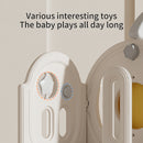 Kidkid 3 in 1 Toddler Slide and Swing Playset with Basketball Hoop