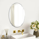 Livingandhome Minimalist Wall Mounted Beveled Edge Mirror