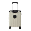 Livingandhome 22-inch Hard Shell Travel Suitcase With Cup Holder