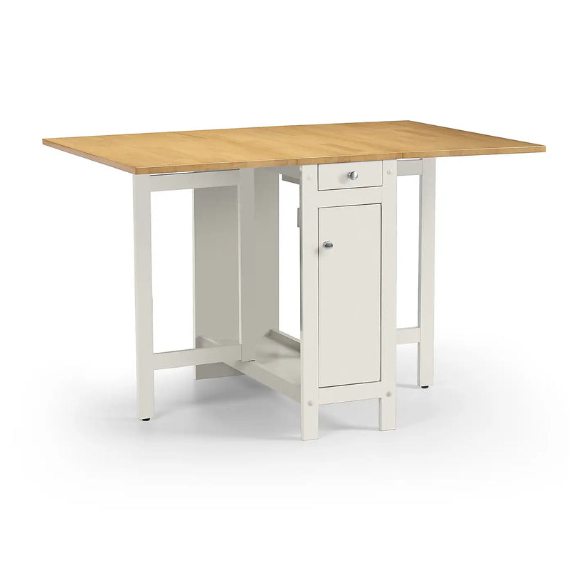 Savoy Dining Table Set with 4 Chairs White