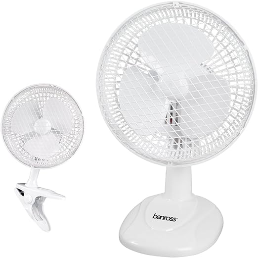 Benross 6inch 2in1 Desk/clip Fan