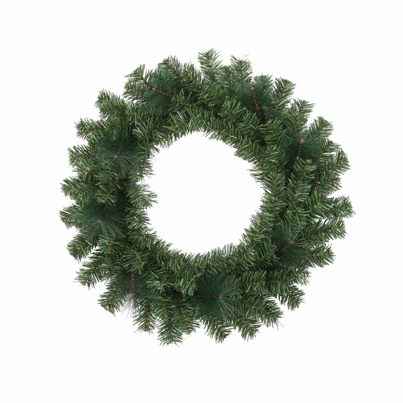 Christmas Sparkle Alpine Christmas Wreath 60cm - Green